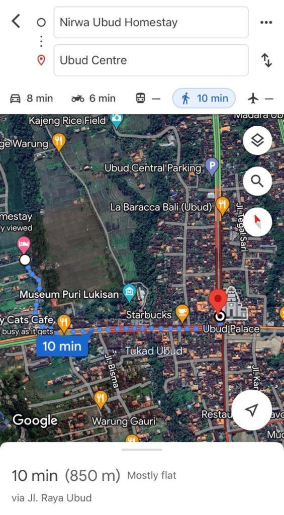 Nirwa 1 Ubud Guesthouse 外观 照片